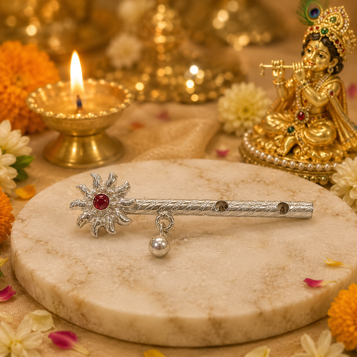 Silver Bansuri